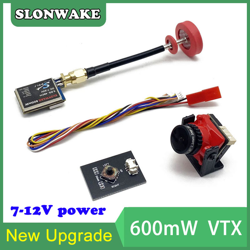 Drone Rc Airplane - 5.8 グラム 48CH 600mW 調整可能な VTX-CAM