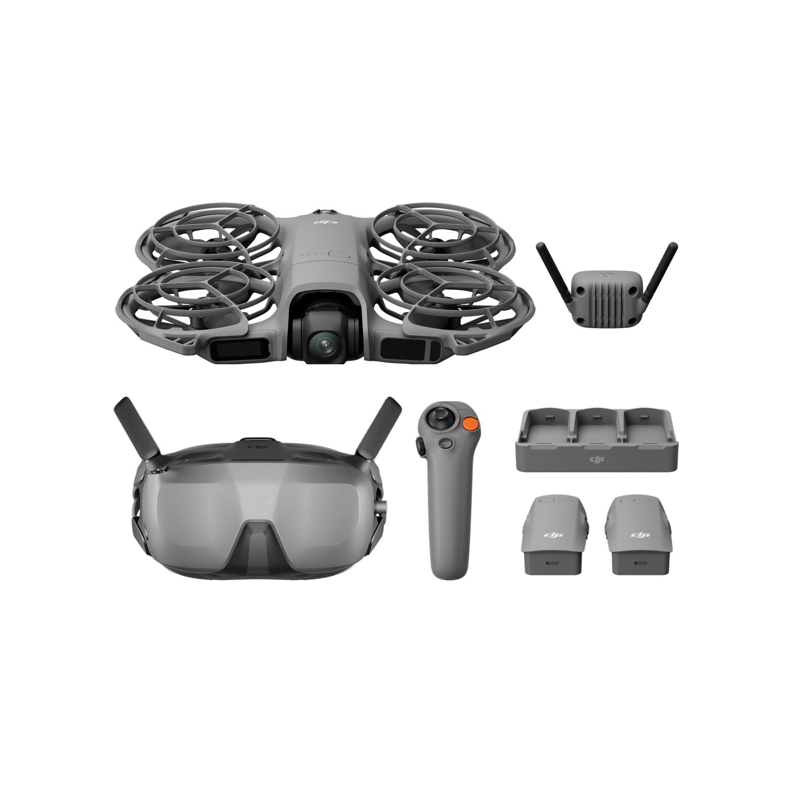 Drone Rc N3 3 Batteries - DJI Neo 2 Motion Fly Moreコンボドローン（RC