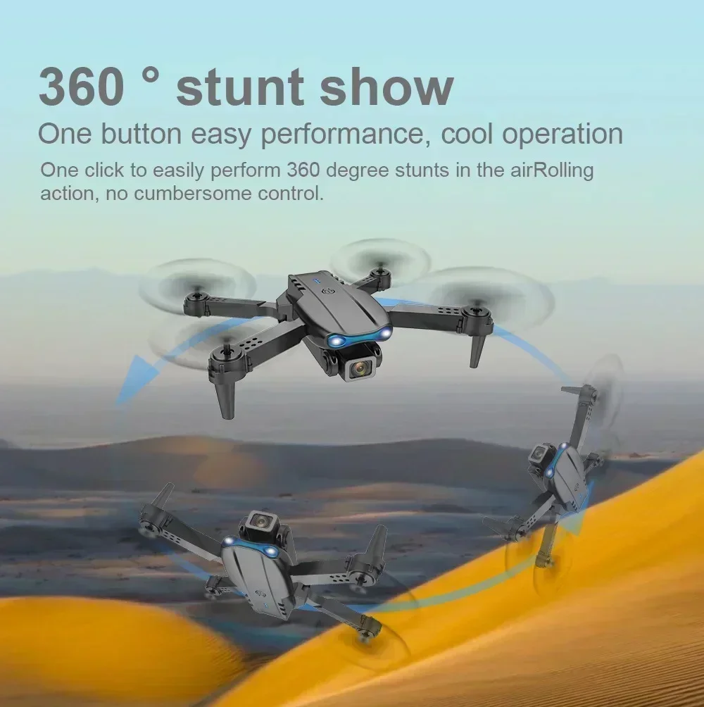新型E99Pro RCドローン 4Kプロ仕様 広角デュアルH - Drone Rc E99 Pro のレビューと価格