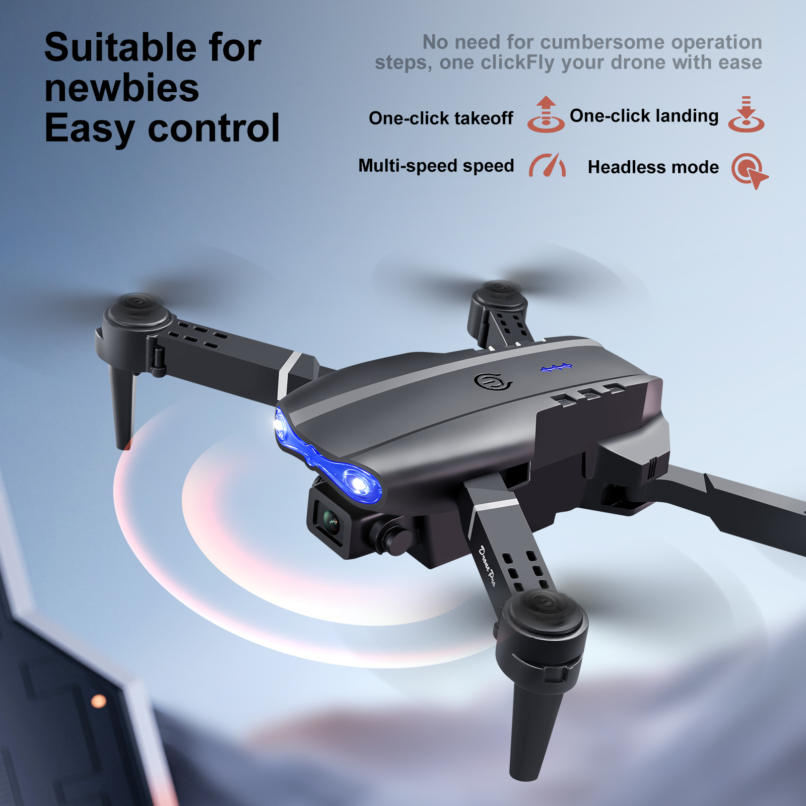 新型アップグレードドローン E99 Pro 8K デュアルカ - Drone Rc E99 Pro のレビューと価格