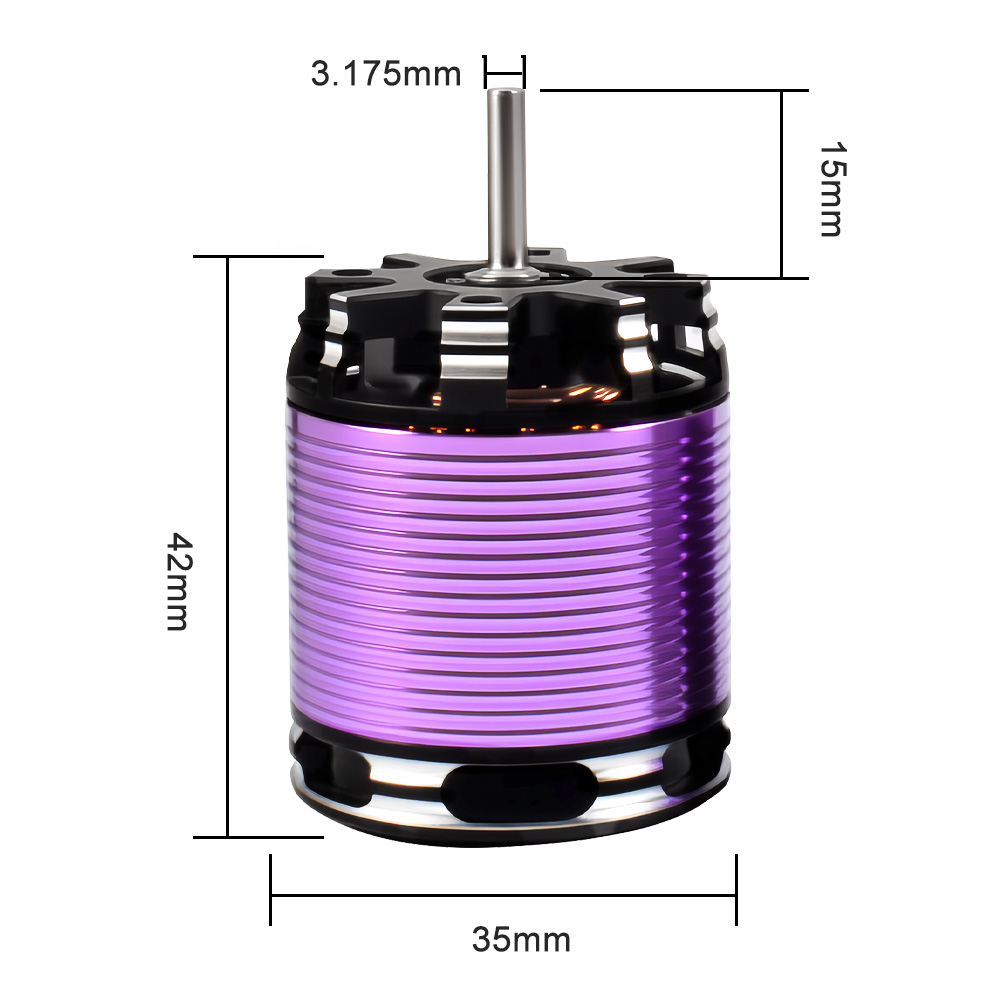 9IMODブラシレスモーターESCコンボ3542アウトランナ - Esc 4In1 Brushless のレビューと価格