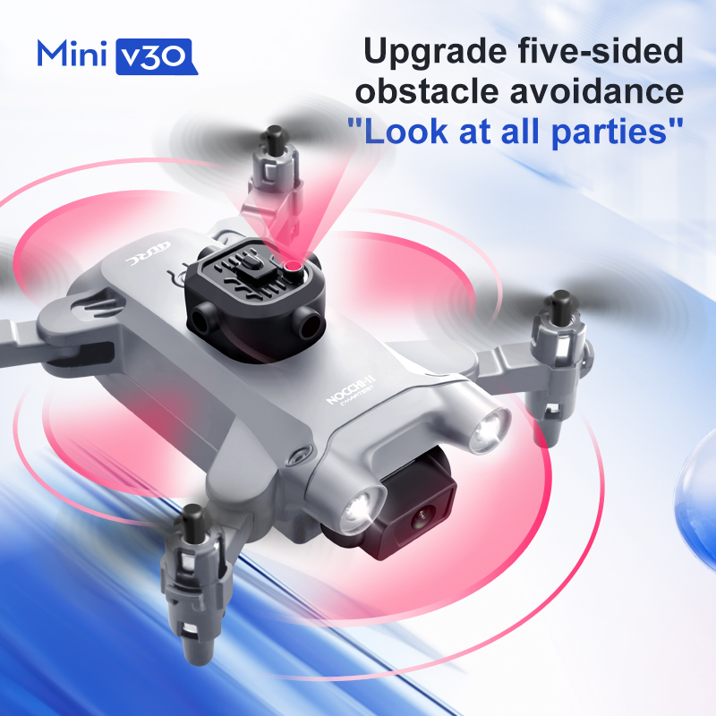 ミニ V30 WiFi FPV ドローン 4K HD デュア - Drone Rc With Screen のレビューと価格