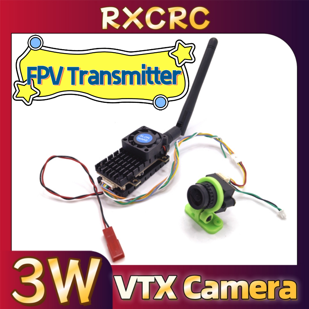 RXCRC 5.8G 3W ビデオ VTX 送信機、1200 - Drone Rc With Screen のレビューと価格