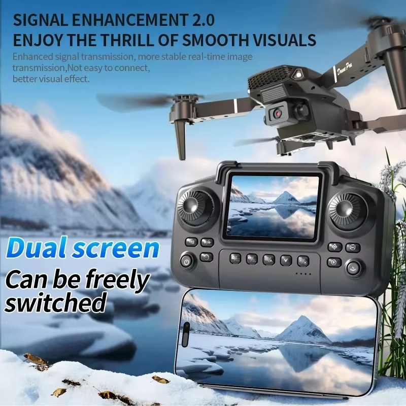 2026 プロフェッショナルドローン 4K 広角 HD 10 - Drone Rc Plegable のレビューと価格