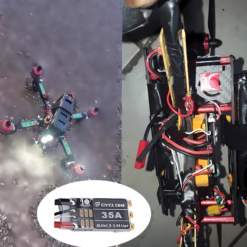 Cyclone 35A BLHeli_S ESC - 高速  - Drone Rc Airplane のレビューと価格