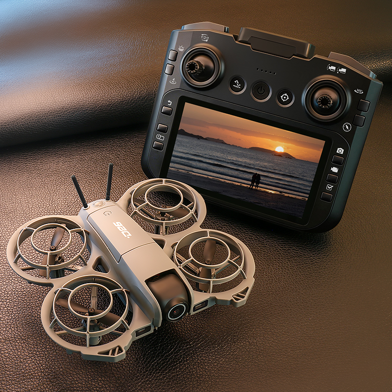 大型スクリーンリモコン付きRCドローン、8K HDカメラ搭載 - Drone Rc With Screen のレビューと価格