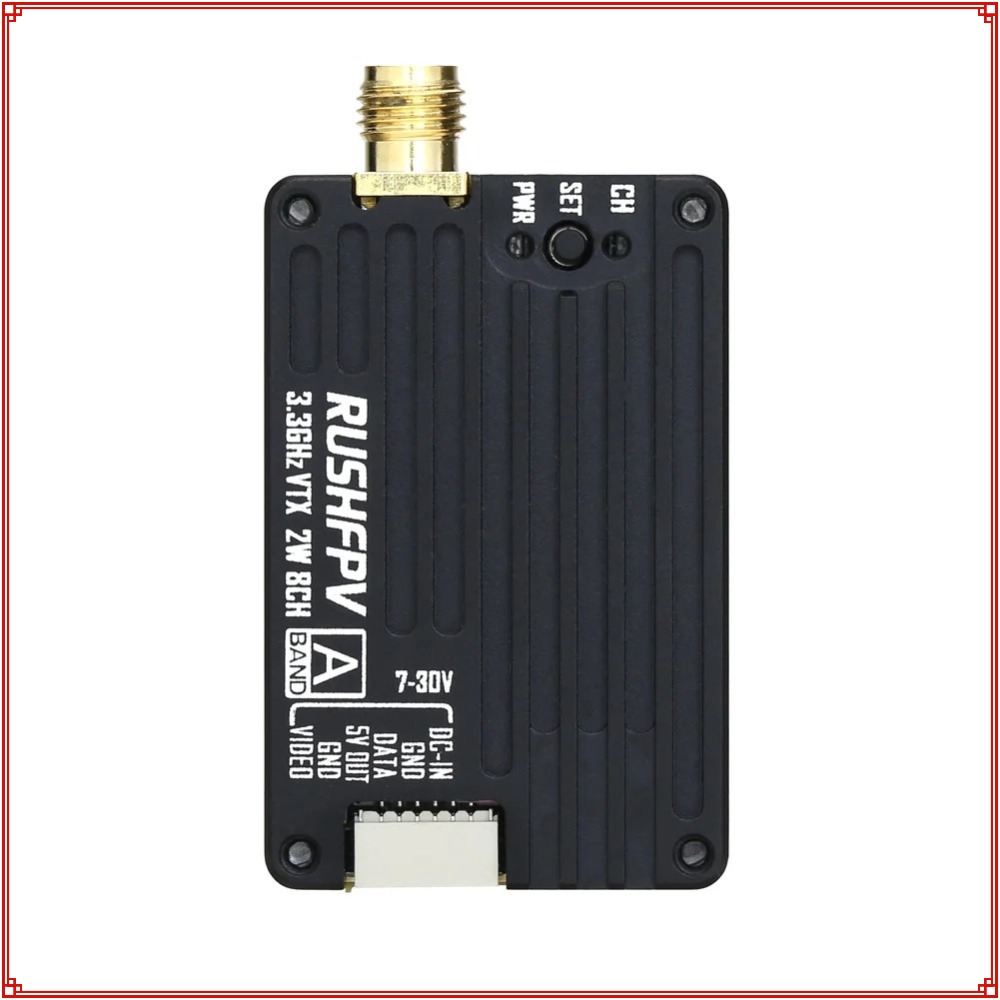 2026年新型 RUSHFPV 3.3G 2W VTX送信機 - Drone Rc Airplane のレビューと価格