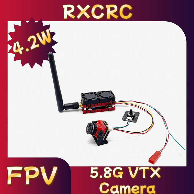 RXCRC 5.8G 48CH 4.2WハイパワーVTX送信 - Drone Rc Airplane のレビューと価格