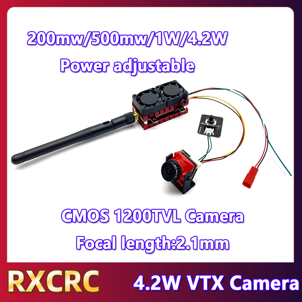RXCRC 5.8G 48CH 4.2WハイパワーVTX送信 - Drone Rc Airplane のレビューと価格