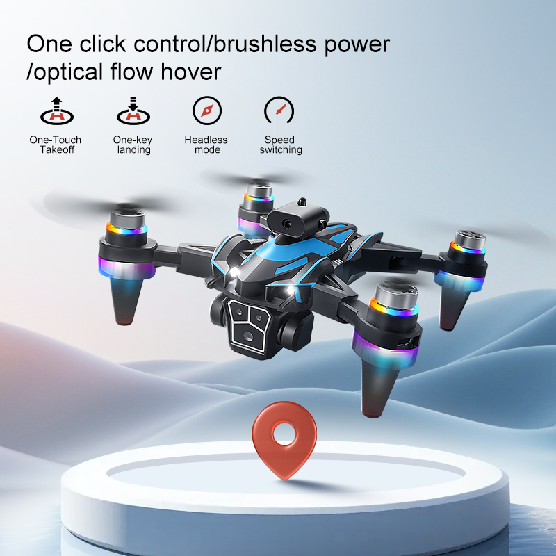屋外用電動ドローン デュアルカメラ 90 °   120 ° - Drone Rc With Screen のレビューと価格