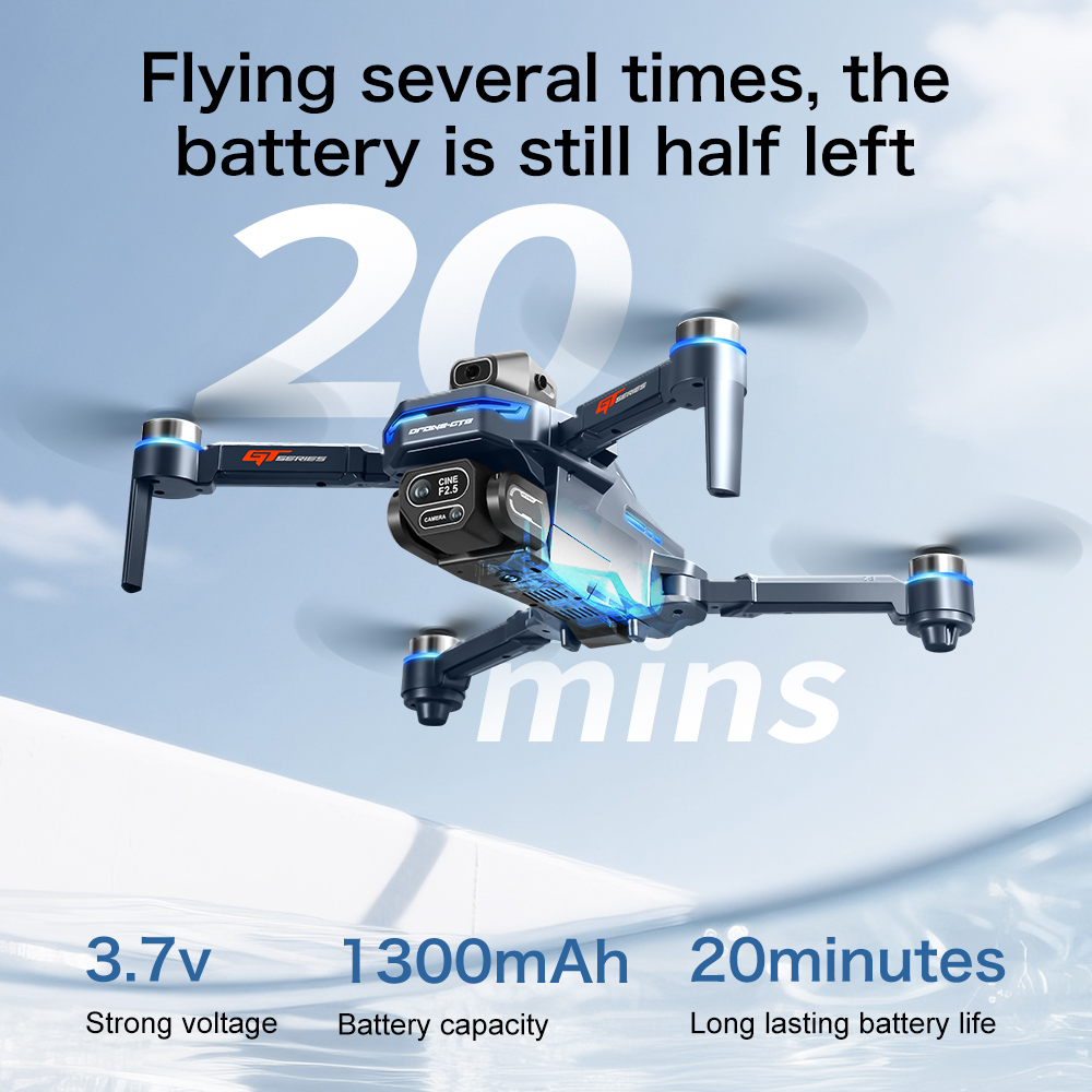 レノボ GT8 ドローン 8K プロフェッショナルデュアルカ - Drone Gps Rc Tt36 のレビューと価格