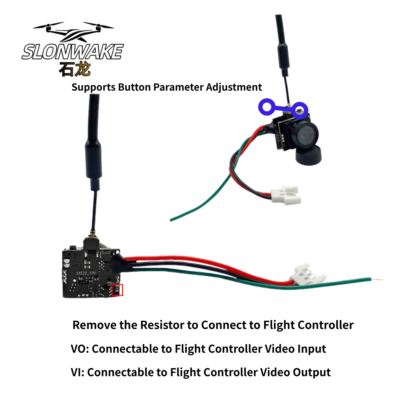 SLONWAKE 5.8G アナログビデオ伝送カメラ 200 - Drone Rc With Screen のレビューと価格