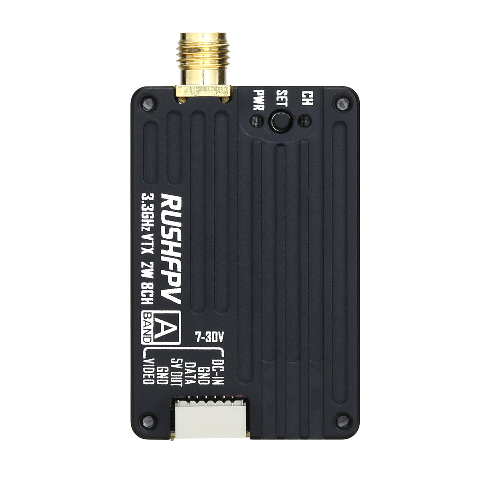 RUSHFPV 3.3G 2W VTX送信機 FPV送信機受 - Drone Rc Airplane のレビューと価格