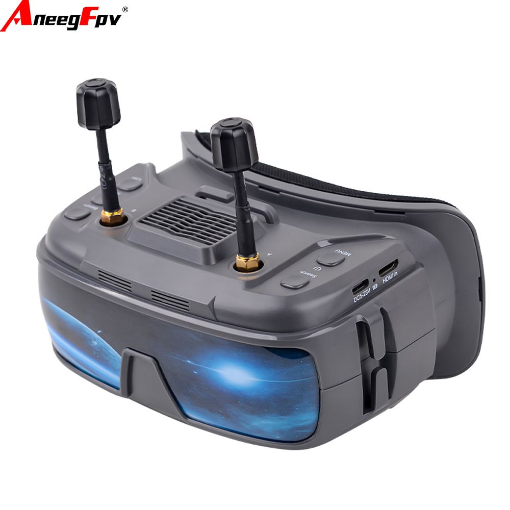 VR200 3.5インチFPVゴーグル 5.8Gアナログ D - Drone Rc With Screen のレビューと価格