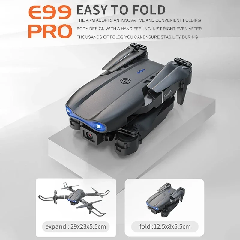 Mini E99Pro折りたたみ式RCヘリコプター5G Wi - Drone Rc E99 Pro のレビューと価格