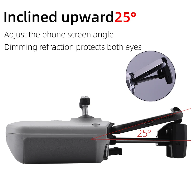 リモコン用携帯電話ホルダー,タブレットホルダー,拡張ブラケッ - Drone Dji Rc N1 のレビューと価格