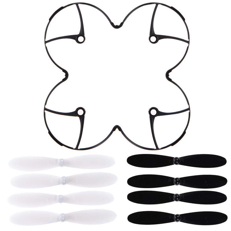 Hubsan X4/X6 プロペラガードリング + 8 個の - Drone Rc Cover のレビューと価格