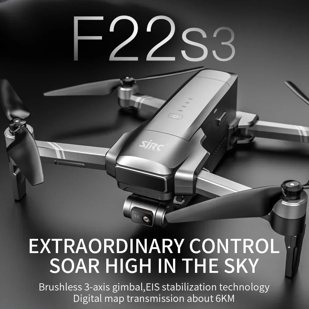 SJRC F22 S3 pro 折りたたみ式RCクアッドコプ - Drone Gps Rc Tt36 のレビューと価格