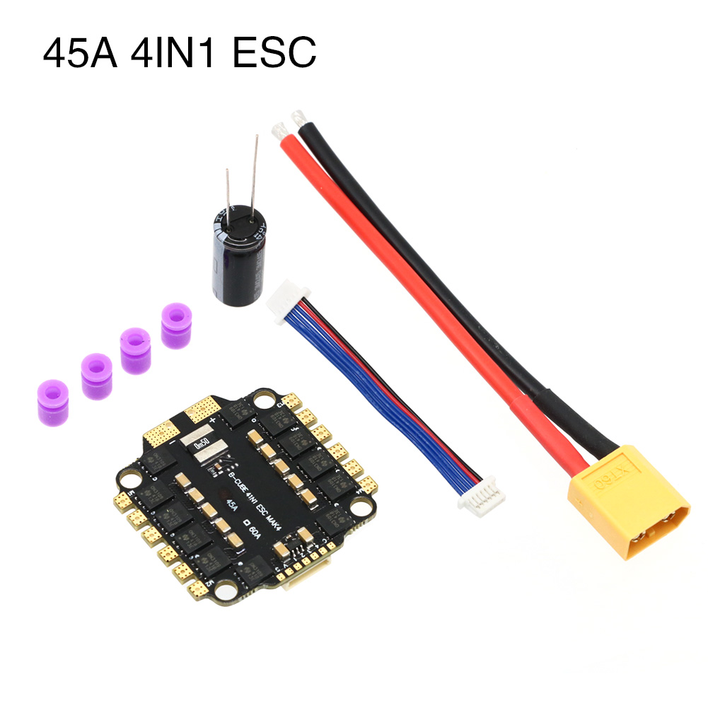 UAngel 4IN1 45A 60A ESC BLHELI - Esc 4In1 Brushless のレビューと価格