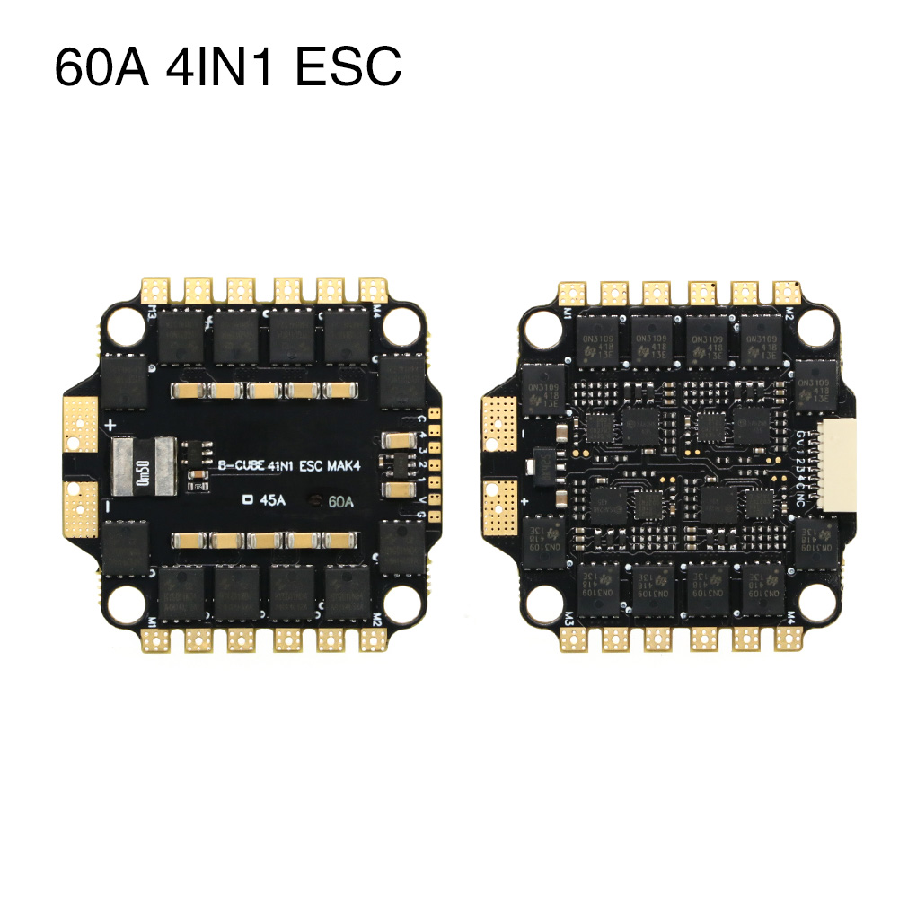 UAngel 4IN1 45A 60A ESC BLHELI - Esc 4In1 Brushless のレビューと価格