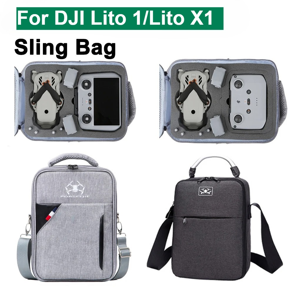 DJI Lito 1/Lito X1 ポータブルシングルショ - Drone Dji Rc N1 のレビューと価格