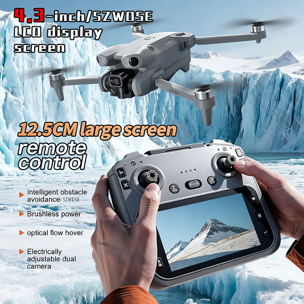 GT50 PRO MIni 5 pro RCドローン 8K  - Drone Rc Plegable のレビューと価格