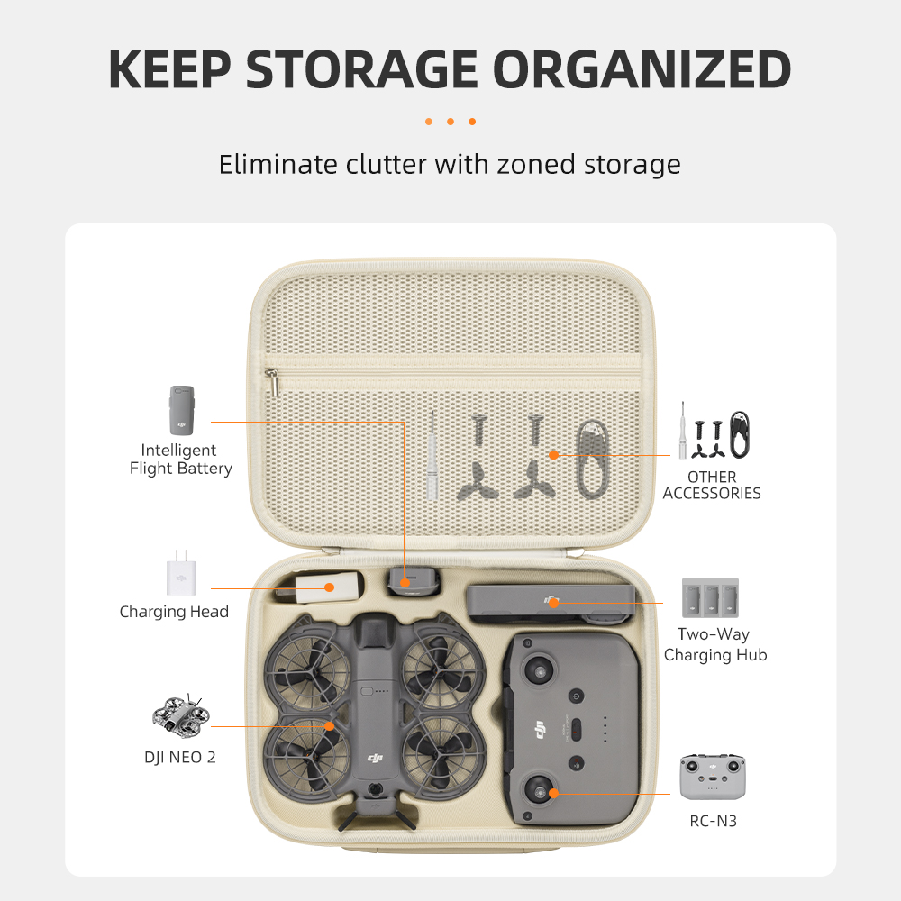 DJI Neo 2 Fly More Combo用収納バッグ - Drone Rc Cover のレビューと価格