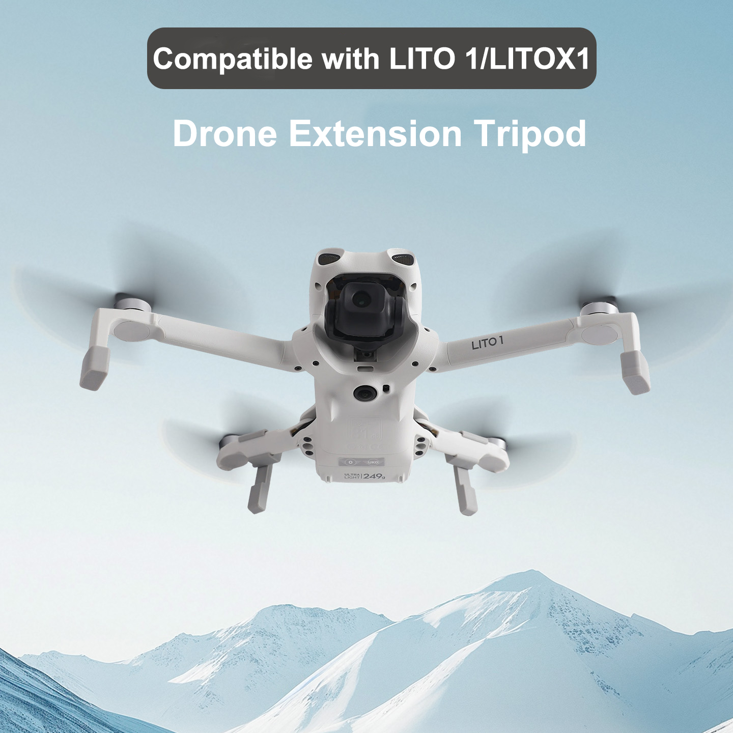 DJI LITO 1 LITO X1 ドローン用ランディング - Drone Dji Rc N1 のレビューと価格