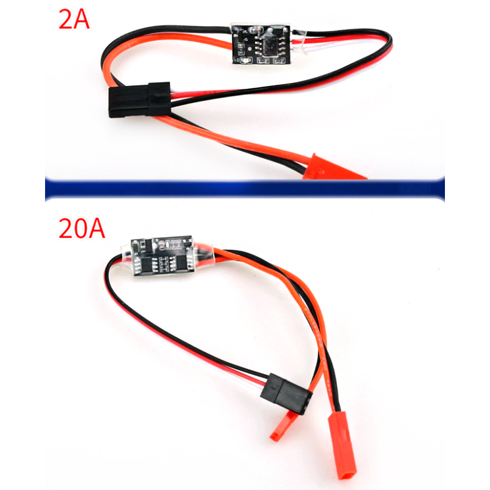 2-20A 高電流リモコン電子スイッチ 3-30V 航空モデ - Drone Rc Airplane のレビューと価格