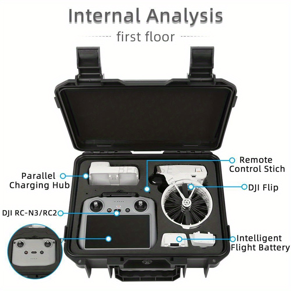 DJI Flip用ハードシェル収納ケース、RC N3/RC  - Drone Rc Cover のレビューと価格