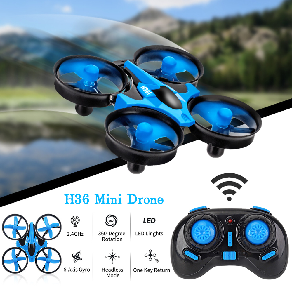 JJRC H36 ミニRCドローン 4ch 6軸ヘッドレスモ - Drone Rc Plegable のレビューと価格