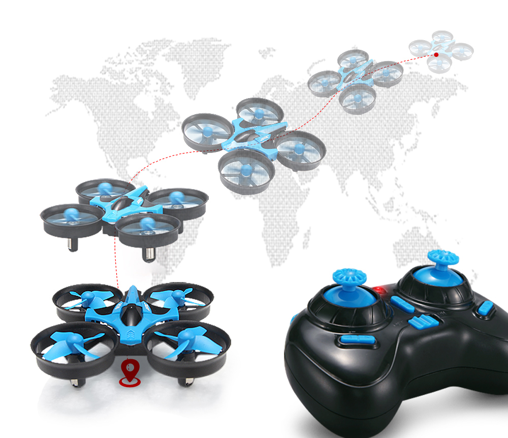 JJRC H36 ミニRCドローン 4ch 6軸ヘッドレスモ - Drone Rc Plegable のレビューと価格