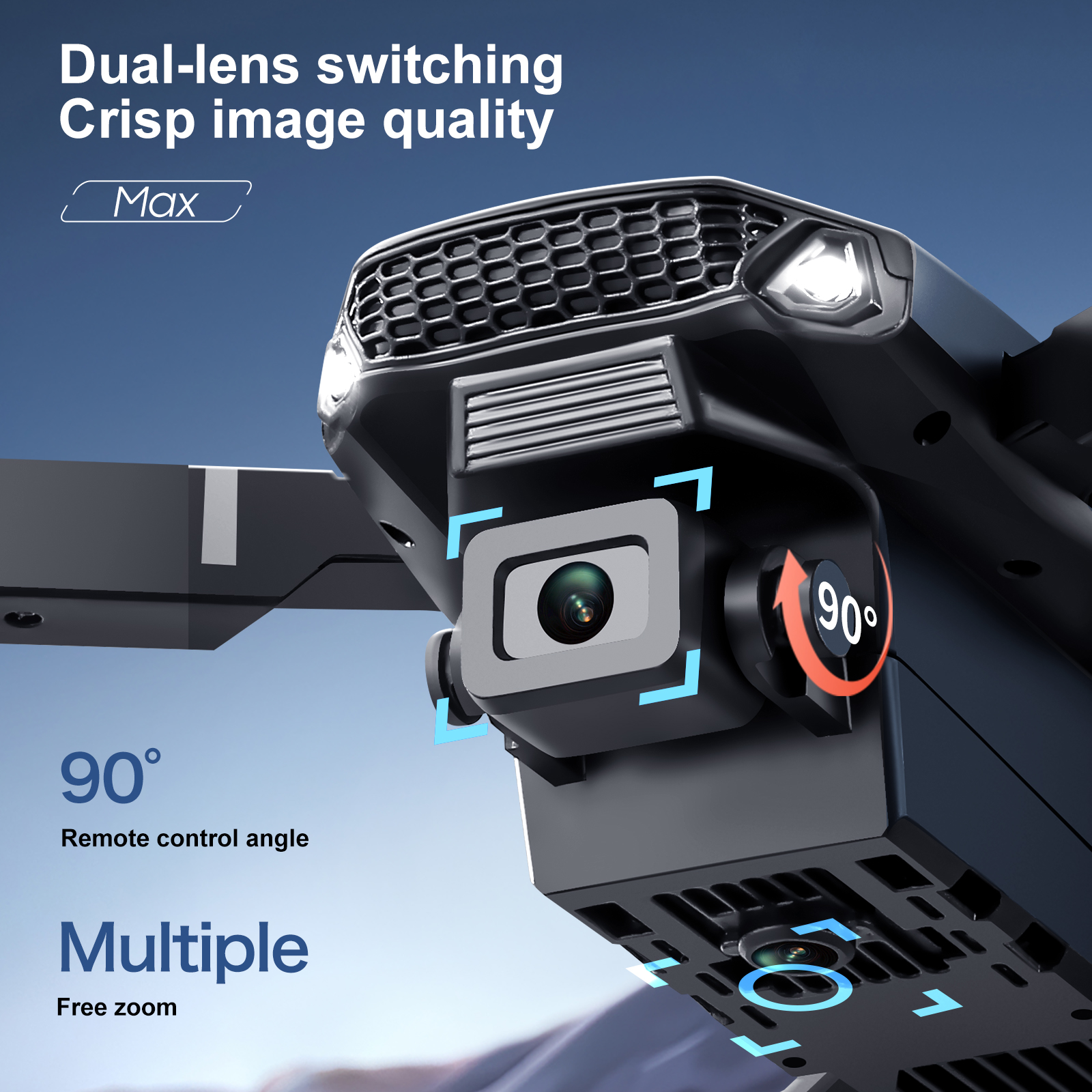 2025 新 E88 E99 アップグレードドローン画面 4 - Drone Rc With Screen のレビューと価格