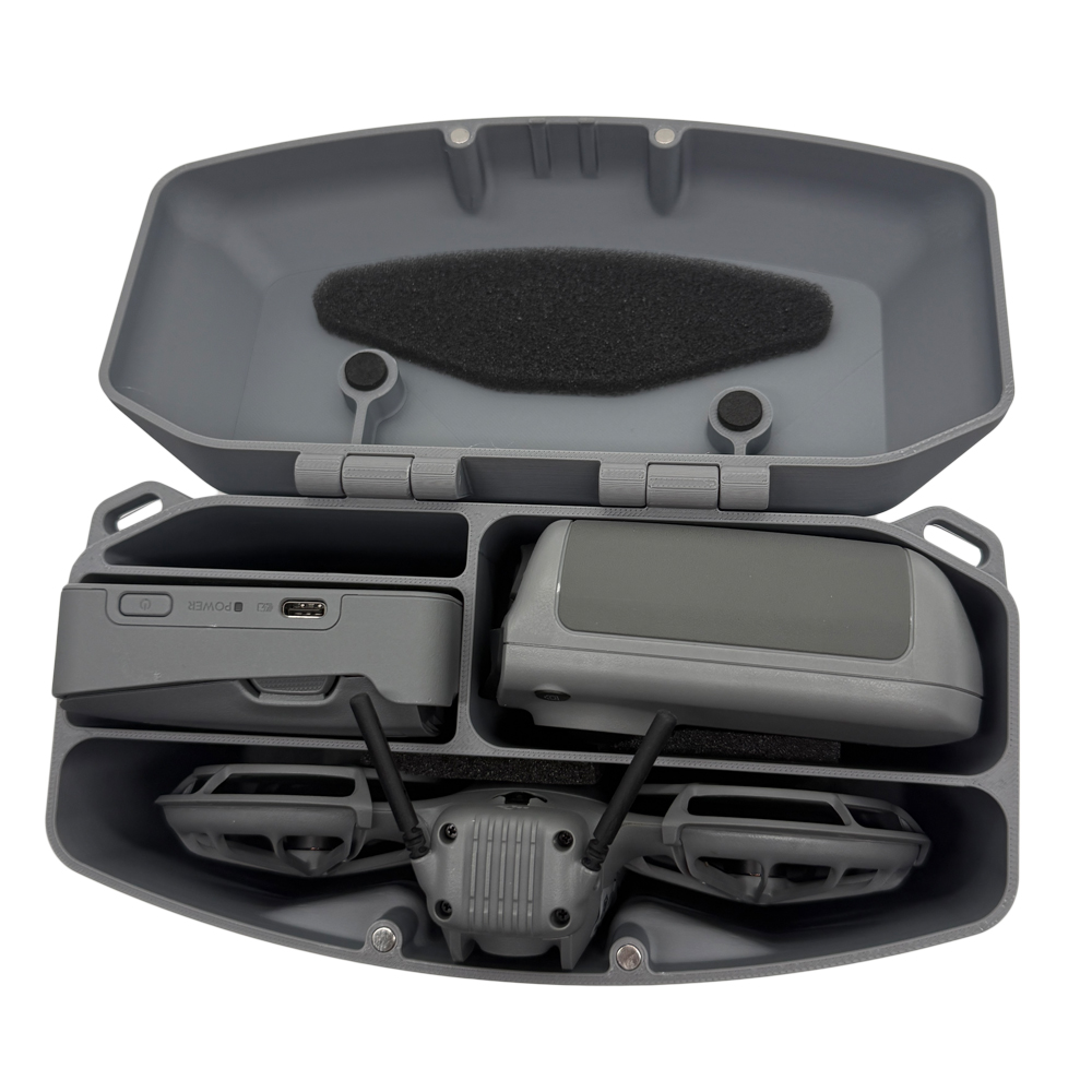 DJI Neo 2用3Dプリント製ボックス、磁気蓋付き、調整 - Drone Rc Cover のレビューと価格