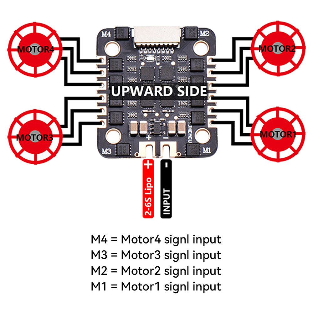 JHEMCU EM40A 40A BLheli_S 4in1 - Esc 4In1 Brushless のレビューと価格