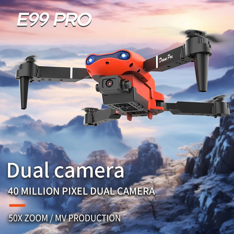 4K 5G WIFI FPV E99Pro折りたたみ式RCヘ - Drone Rc E99 Pro のレビューと価格