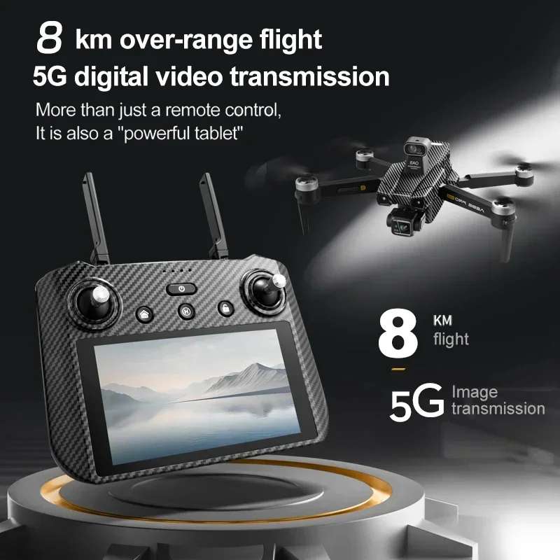 プロのブラシレスドローン,GPS,8K HD ESCカメラ, - Esc 4In1 Brushless のレビューと価格