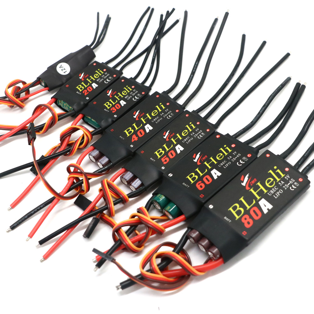 BLHeliブラシレスESC 80A 12A 20A 30A - Drone Rc Airplane のレビューと価格