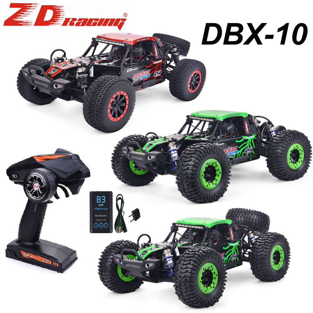 リモートコントロールレーシングカー,DBX-10 rc,砂漠 - Esc 4In1 Brushless のレビューと価格
